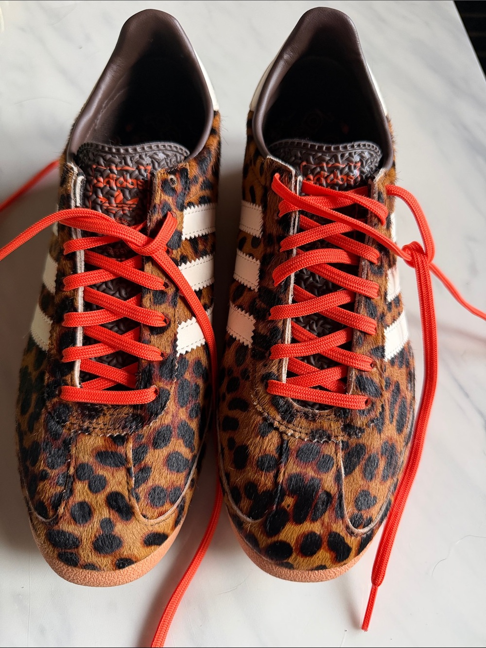 adidas SL 72 Leopard Print Sneakers - Picture 6 of 7